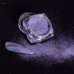 12Jars/set Holographic Glitter Nail Fine Powder 0.05mm Super Shinying Unicorn Rainbow Laser Powder DIY Mirror Manicure Powder