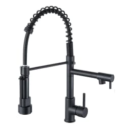 Kitchen Faucet with Pull Down Sprayer High Arc Single Handle Spring Kitchen Sink Faucet