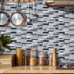 12/24/48pcs Peel And Stick Tile Sticker Self Adhesive Stick On Tile Backsplash For Kitchen Bathroom, Bedroom Decoration