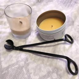 18cm Candle Wick Trimmer Stainless Steel Scissors Trim Wick Cutter Round Head Candles Core Shears Handmade Tools
