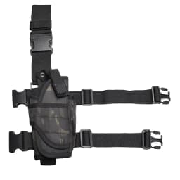 Universal Tactical Right Leg Cover Pistol Leather Cover Thigh Leather Cover Hunting Airgun Universal Pistol Leather Cover