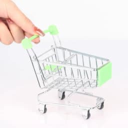 New Mini Shopping Carts Creative Handcart Kids Craft Toy Utility Cart Crafts Display Storage Toys Holder Gifts For Children