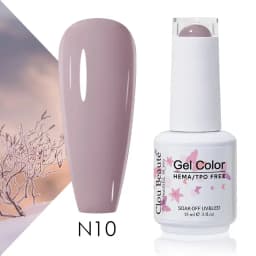 Clou Beaute 56 Colors Gel Nail Polish Pastal Pink Green Lavender UV Nail Gel Soak Off UV Varnish Macaron Gel Paint 15ml Nail Art