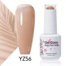 Clou Beaute 56 Colors Gel Nail Polish Pastal Pink Green Lavender UV Nail Gel Soak Off UV Varnish Macaron Gel Paint 15ml Nail Art