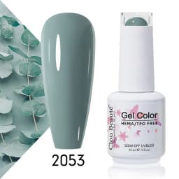 Clou Beaute 56 Colors Gel Nail Polish Pastal Pink Green Lavender UV Nail Gel Soak Off UV Varnish Macaron Gel Paint 15ml Nail Art