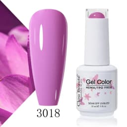 Clou Beaute 56 Colors Gel Nail Polish Pastal Pink Green Lavender UV Nail Gel Soak Off UV Varnish Macaron Gel Paint 15ml Nail Art