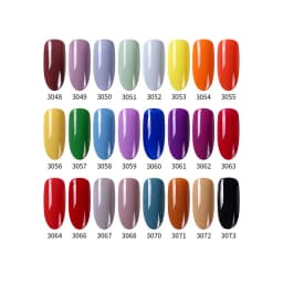 Clou Beaute 56 Colors Gel Nail Polish Pastal Pink Green Lavender UV Nail Gel Soak Off UV Varnish Macaron Gel Paint 15ml Nail Art