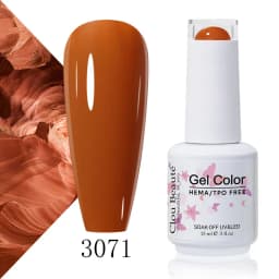 Clou Beaute 56 Colors Gel Nail Polish Pastal Pink Green Lavender UV Nail Gel Soak Off UV Varnish Macaron Gel Paint 15ml Nail Art
