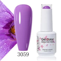 Clou Beaute 56 Colors Gel Nail Polish Pastal Pink Green Lavender UV Nail Gel Soak Off UV Varnish Macaron Gel Paint 15ml Nail Art