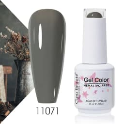 Clou Beaute 56 Colors Gel Nail Polish Pastal Pink Green Lavender UV Nail Gel Soak Off UV Varnish Macaron Gel Paint 15ml Nail Art