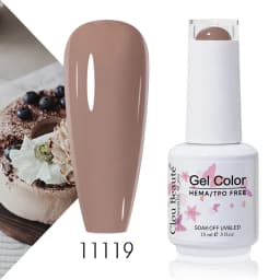 Clou Beaute 56 Colors Gel Nail Polish Pastal Pink Green Lavender UV Nail Gel Soak Off UV Varnish Macaron Gel Paint 15ml Nail Art