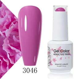 Clou Beaute 56 Colors Gel Nail Polish Pastal Pink Green Lavender UV Nail Gel Soak Off UV Varnish Macaron Gel Paint 15ml Nail Art