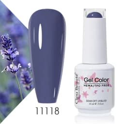 Clou Beaute 56 Colors Gel Nail Polish Pastal Pink Green Lavender UV Nail Gel Soak Off UV Varnish Macaron Gel Paint 15ml Nail Art
