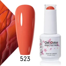 Clou Beaute 56 Colors Gel Nail Polish Pastal Pink Green Lavender UV Nail Gel Soak Off UV Varnish Macaron Gel Paint 15ml Nail Art
