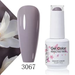 Clou Beaute 56 Colors Gel Nail Polish Pastal Pink Green Lavender UV Nail Gel Soak Off UV Varnish Macaron Gel Paint 15ml Nail Art