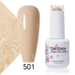 Clou Beaute 56 Colors Gel Nail Polish Pastal Pink Green Lavender UV Nail Gel Soak Off UV Varnish Macaron Gel Paint 15ml Nail Art