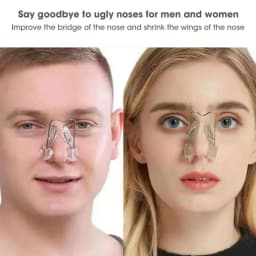 Nose Shaping Roller Nose Shaper Lifter Clip, Smooth Edge Tightening Nose Clip, Portable Nose Shaper Massager Skin Scraping Tool