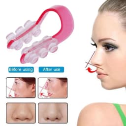 Nose Shaping Roller Nose Shaper Lifter Clip, Smooth Edge Tightening Nose Clip, Portable Nose Shaper Massager Skin Scraping Tool