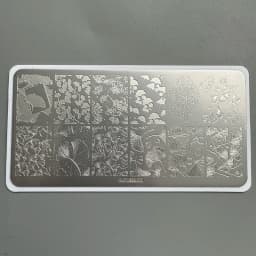 XMQ NAIL ART STAMPING PLATES LEAVES IMAGE TEMPLATES