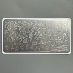 XMQ NAIL ART STAMPING PLATES LEAVES IMAGE TEMPLATES