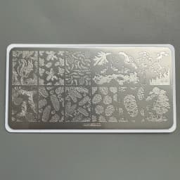 XMQ NAIL ART STAMPING PLATES LEAVES IMAGE TEMPLATES