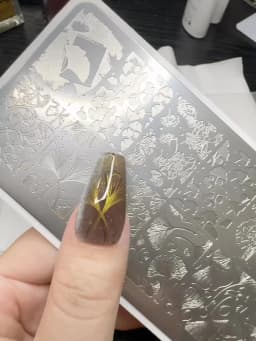 XMQ NAIL ART STAMPING PLATES LEAVES IMAGE TEMPLATES