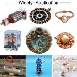 Pure Coppers Enameled Wire 0.6-1.2mm Cable Coppers Wire Enameled Wire Enameled Coppers Wire Coil Coppers Wire 10 Meters