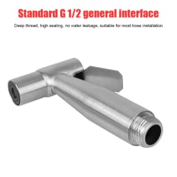 Bidet Sprayer Set for Toilet Shower Head for Bathroom Hand Sprayer Handheld Self-Cleaning Hand Bidet Faucet Stainless Steel
