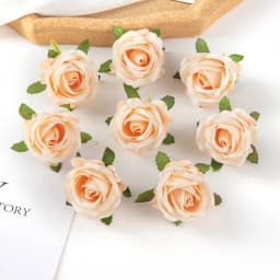 100 Pieces Of Artificial Flower DIY Candy Box Home Decoration Valentine Wreath Wedding Party Garden Rose Arch Wreath Silk Fake