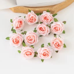 100 Pieces Of Artificial Flower DIY Candy Box Home Decoration Valentine Wreath Wedding Party Garden Rose Arch Wreath Silk Fake