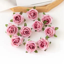 100 Pieces Of Artificial Flower DIY Candy Box Home Decoration Valentine Wreath Wedding Party Garden Rose Arch Wreath Silk Fake