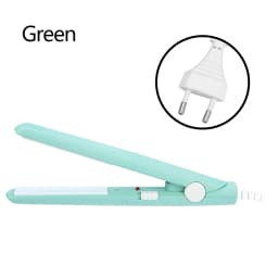 4Colors 2 in 1 Mini Hair Straightener Ceramic Plate Beauty Flat Iron Heating Curler Hair Straightener Mini Flat Iron