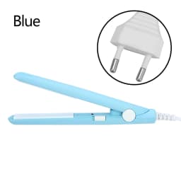 4Colors 2 in 1 Mini Hair Straightener Ceramic Plate Beauty Flat Iron Heating Curler Hair Straightener Mini Flat Iron