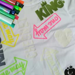CHEONET HTV --- 3D Puff Heat Transfer Vinyl DIY Custom Clothing Logo Cutting Plotter Heat Press Easy to Cut and Weed