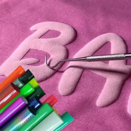CHEONET HTV --- 3D Puff Heat Transfer Vinyl DIY Custom Clothing Logo Cutting Plotter Heat Press Easy to Cut and Weed