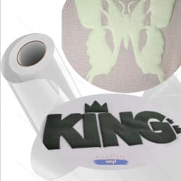 CHEONET HTV --- 3D Puff Heat Transfer Vinyl DIY Custom Clothing Logo Cutting Plotter Heat Press Easy to Cut and Weed