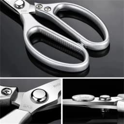 Stainless Steel Kitchen Scissors Multifunctional Chicken Bone Scissors Shear Fish Duck Cut Chef Professional Scissors Knife Tool