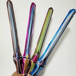 24Pcs Mixed Birthday Party Balloon Decoration Inflatable Sword Celebrate Refueling Stick Balloon Cheering Rave Festival Balloons