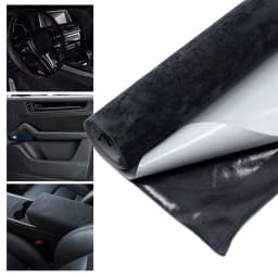 20x30cm 50x150cm Suede Fabric Self-adhesive Adhesive Cloth for Car Interior Modification Door Panel Workbench DIY Supply