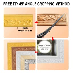 10m/Roll 3D Wall Trim Line Skirting Border Self Adhesive Waterproof Baseboard Wallpaper Wall Sticker For Room Home Decoration