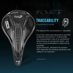 RYET 3D Printed Bike Saddle 145MM/155mm 7*9 Carbon mtb Bicycle Seating Cushion Triathlon Road MTB Mountain Gravel Cycling Parts