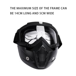 Goggles Full Face Hd Transparent Fog-proof Sand-proof Electric Welding Protective Glasses Versatile Breath-proof Windproof Mask