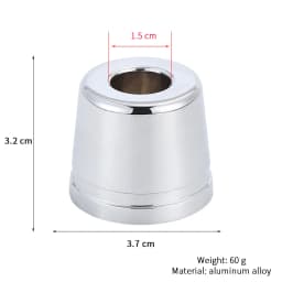Shaver Base Men Razor Stand Large Size Handle Shaving Base Desk Pen Holder Hole Diameter 1.5 CM