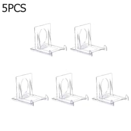 2/5/10/20pc Mini Display Stand Clear Acrylic Display Easels Adjustable Plate Holder Stand Picture Frames Rack Wedding Home Decor