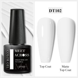 MEET ACROSS 7ml Pink Series Gel Nail Polish Glitter Colorful Summer Spring Semi-Permanent Nail Art Gel Varnish Nails Manicure