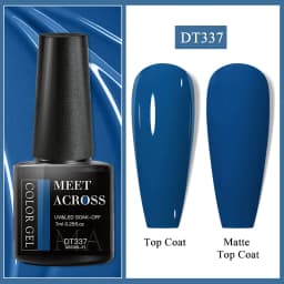 MEET ACROSS 7ml Pink Series Gel Nail Polish Glitter Colorful Summer Spring Semi-Permanent Nail Art Gel Varnish Nails Manicure