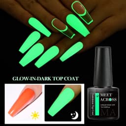 MEET ACROSS 7ml Pink Series Gel Nail Polish Glitter Colorful Summer Spring Semi-Permanent Nail Art Gel Varnish Nails Manicure
