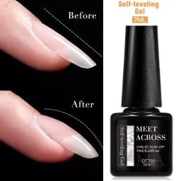 MEET ACROSS 7ml Pink Series Gel Nail Polish Glitter Colorful Summer Spring Semi-Permanent Nail Art Gel Varnish Nails Manicure