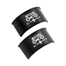 MUQZI Bike Front Derailleur Conversion Shim 28.6 To 31.8 28.6 To 34.9 31.8 To 34.9mm Front Adapter Installation Aperture Adjust