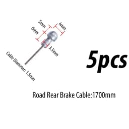 5/10PC Bicycle Brakes Line Road Mountain Bike Brake Cable Universal Bicycle Shift Cable Durable Road MTB Brake Shift Wire